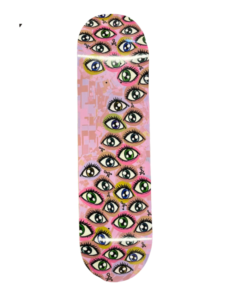 8.25 Eyes Skateboard Deck