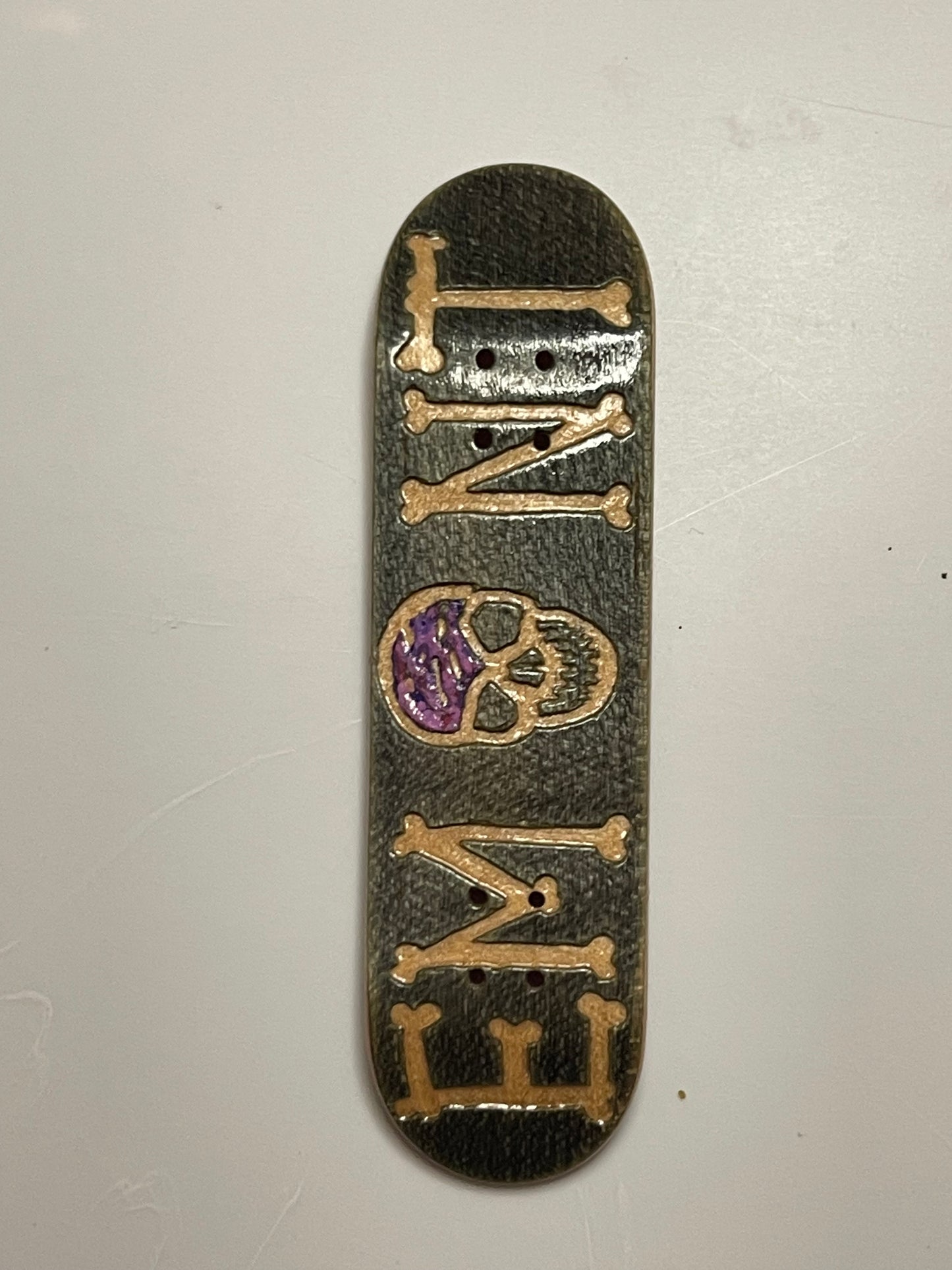 26 mm Original - Halloween 2025 Hand Engraved - EMNT Skull & Bones