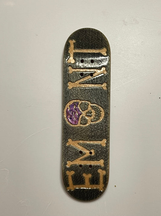 26 mm Original - Halloween 2025 Hand Engraved - EMNT Skull & Bones