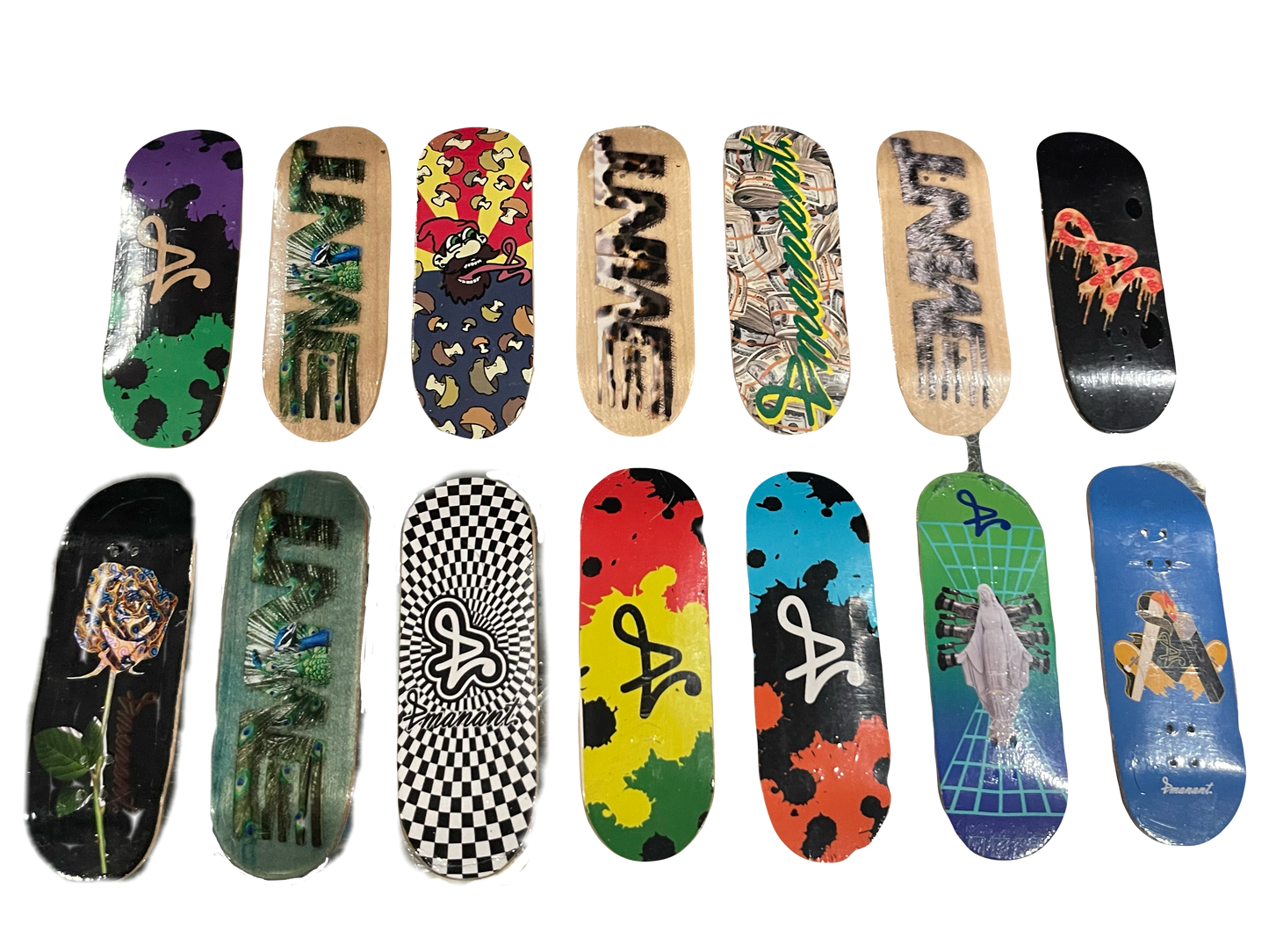 Emanant Smooth Shape 7Ply Natural Maple Real Wear Graphic