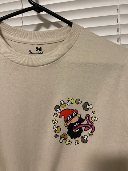 Gnomie and Shrooms - Bone - M