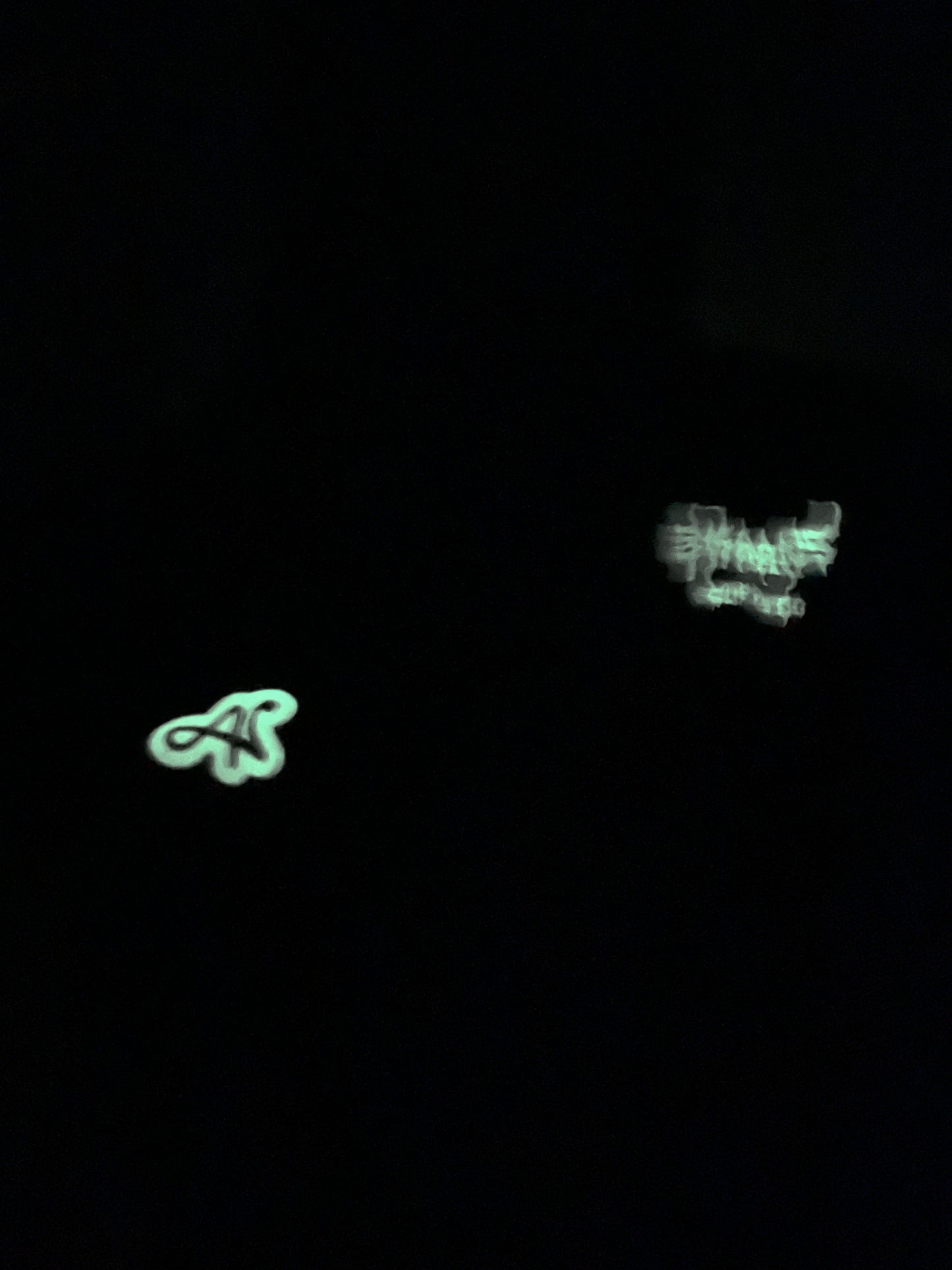 Glow in the Dark Zip Up Hoodie