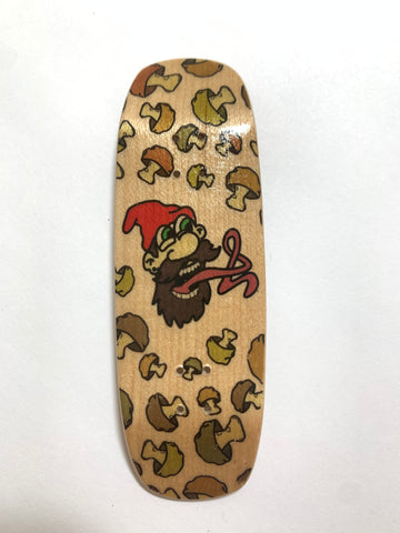 34mm DF Shitake Gnomie Natural Background (Beer Belly Shape)