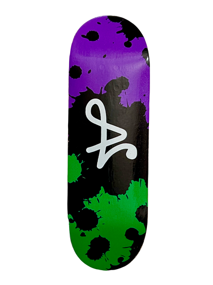 7Ply Original 32mm - Purple/Green Splatter