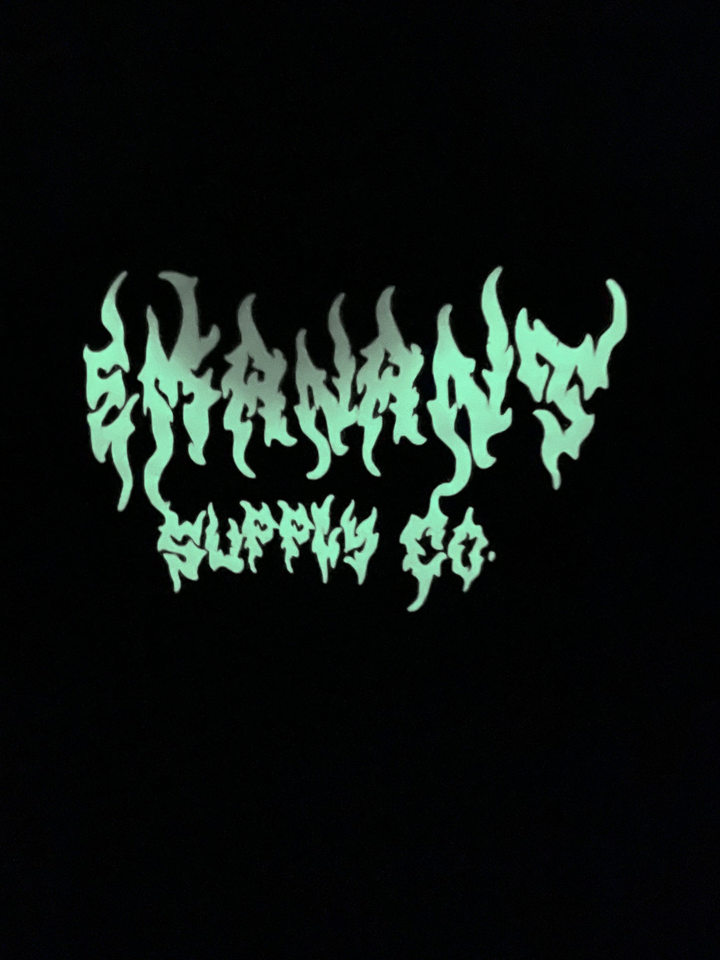 Glow in the Dark Zip Up Hoodie