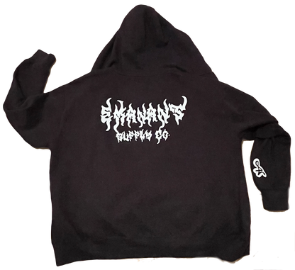 Glow in the Dark Zip Up Hoodie