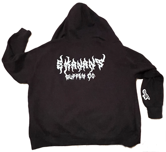 Glow in the Dark Zip Up Hoodie