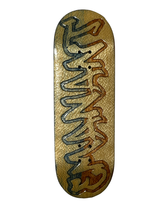 33mm Original - Hand Engraved - Two Tone Grafitti