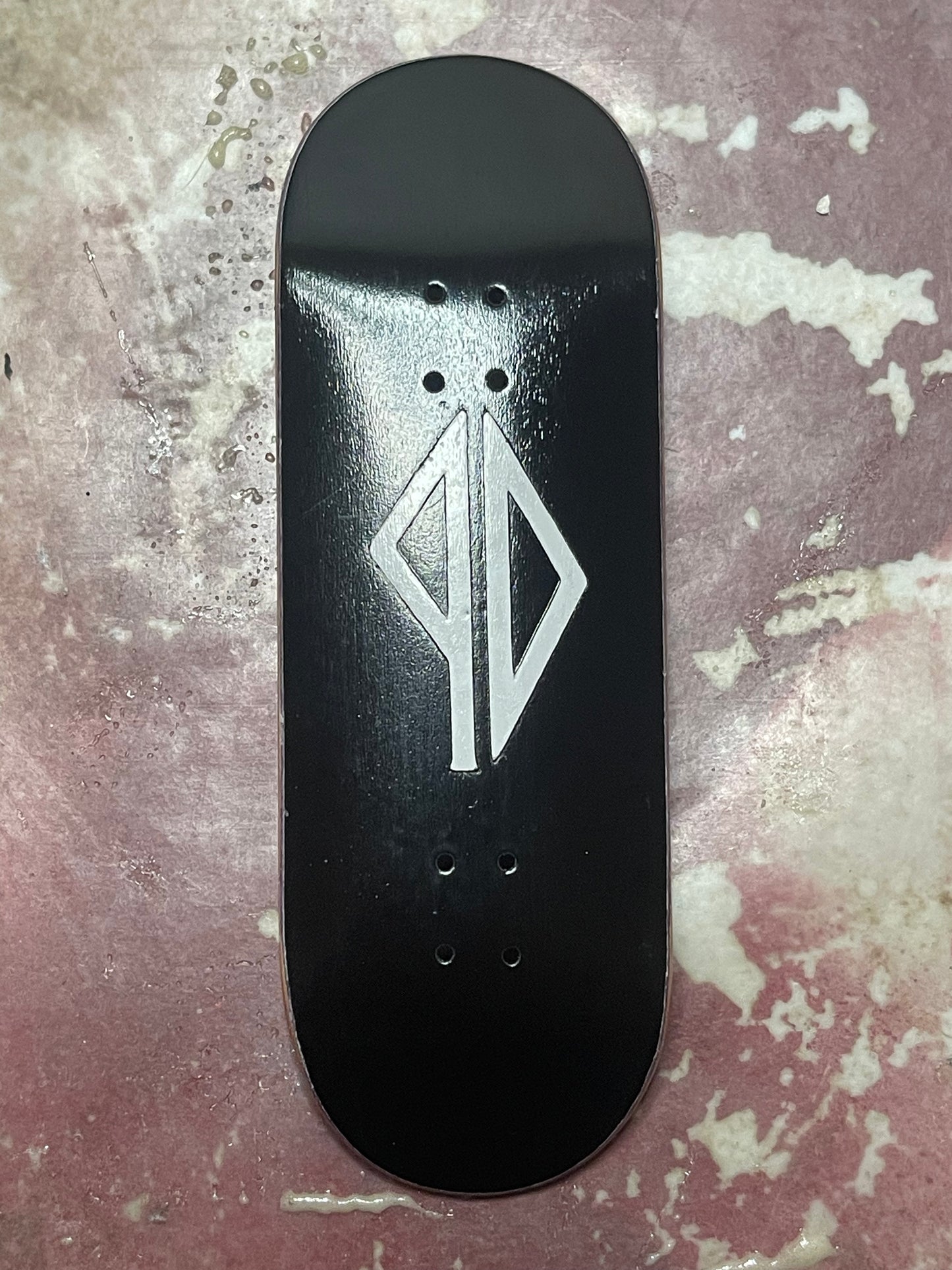 One of One – PISS DRUNX Stencil Deck Fingerboard