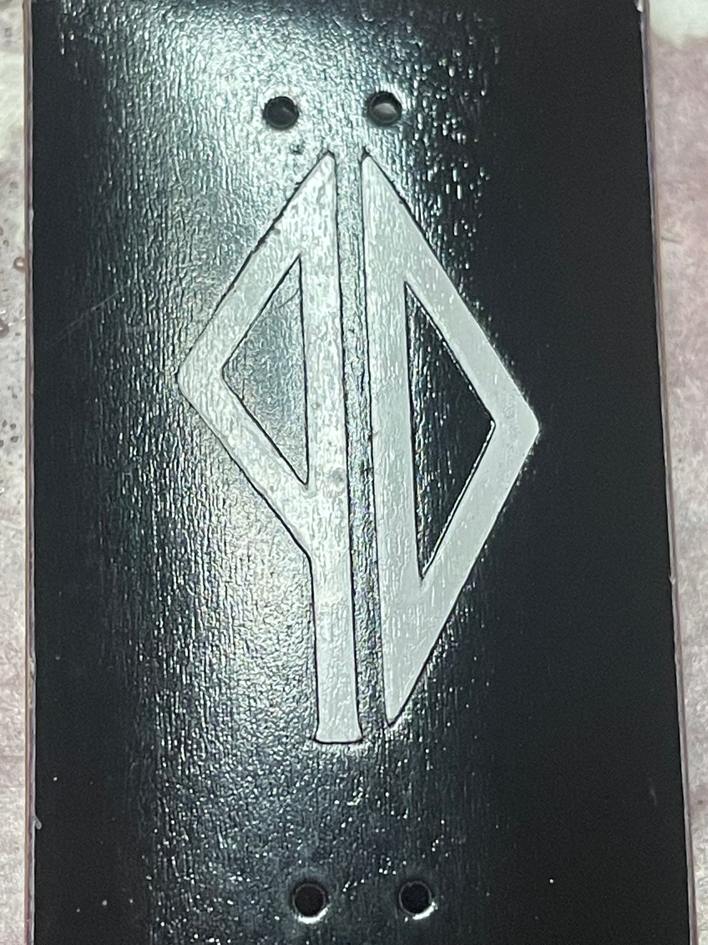 One of One – PISS DRUNX Stencil Deck Fingerboard