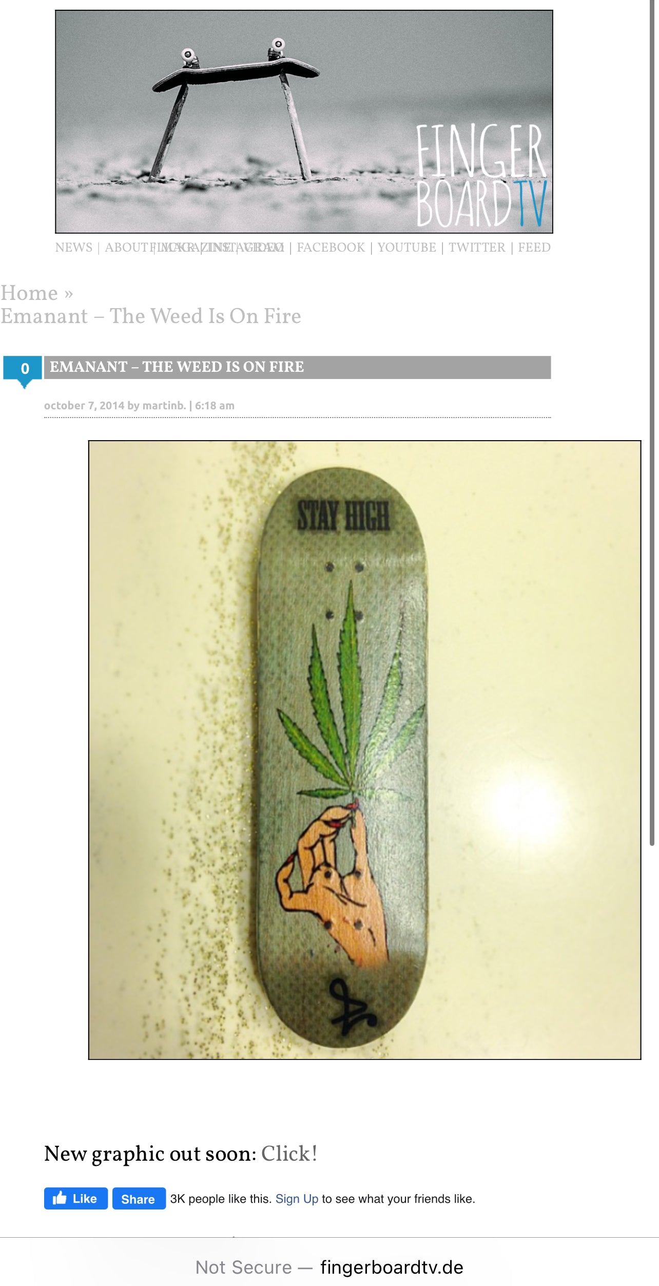 8.5" Stay High Nug
