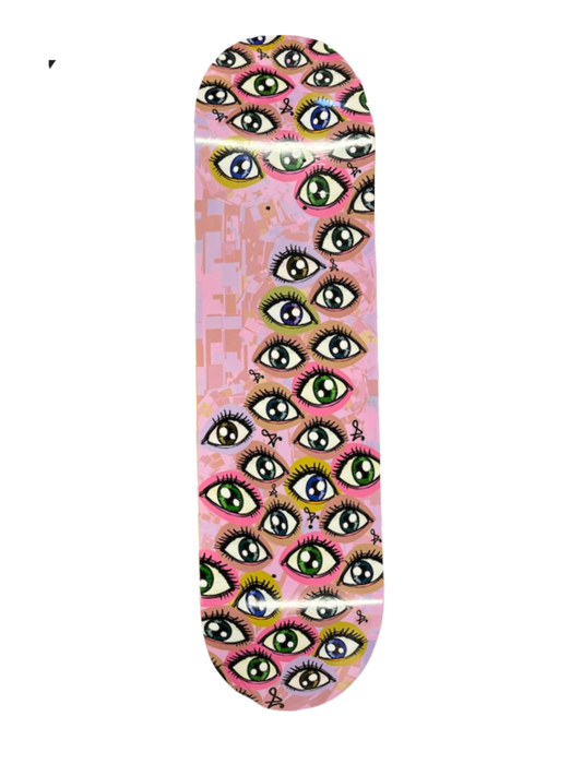 8.25 Eyes Skateboard Deck