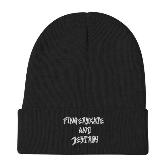 Fingerskate and Destroy Beanie