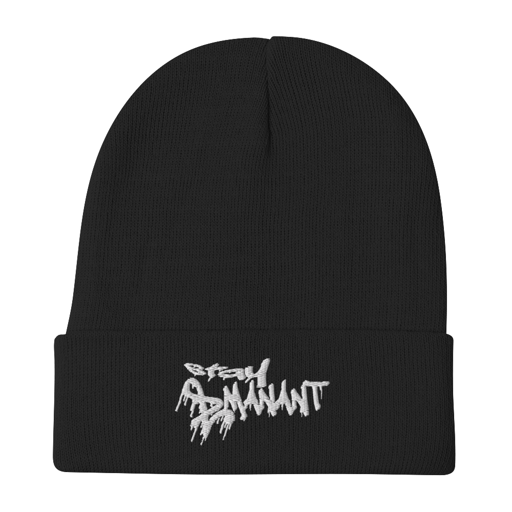 Stay Emanant Embroidered Beanie