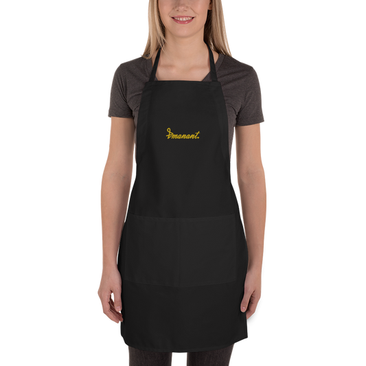 Embroidered Emanant Apron