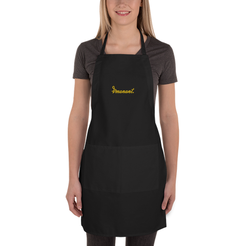 Embroidered Emanant Apron