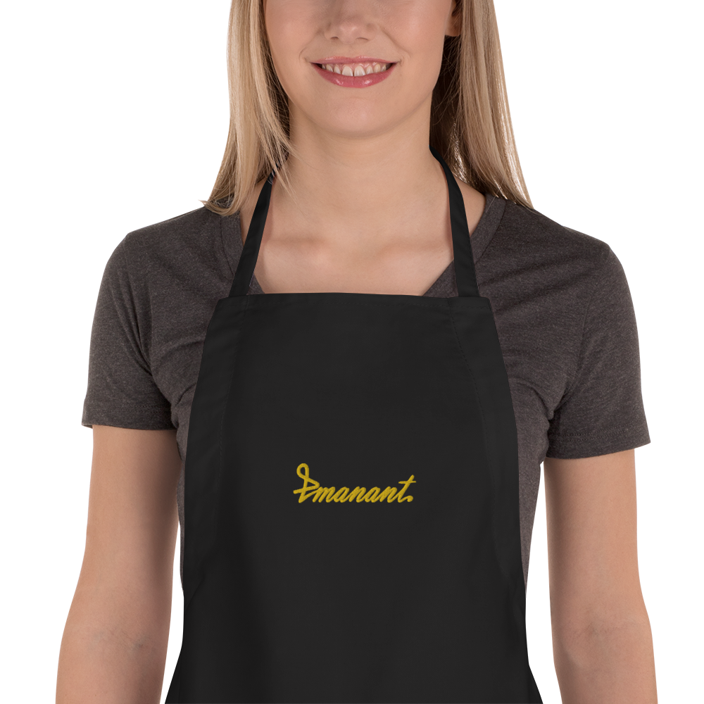 Embroidered Emanant Apron